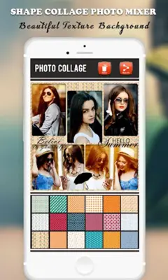 100+ Photo Shape Collage Mixer android App screenshot 1